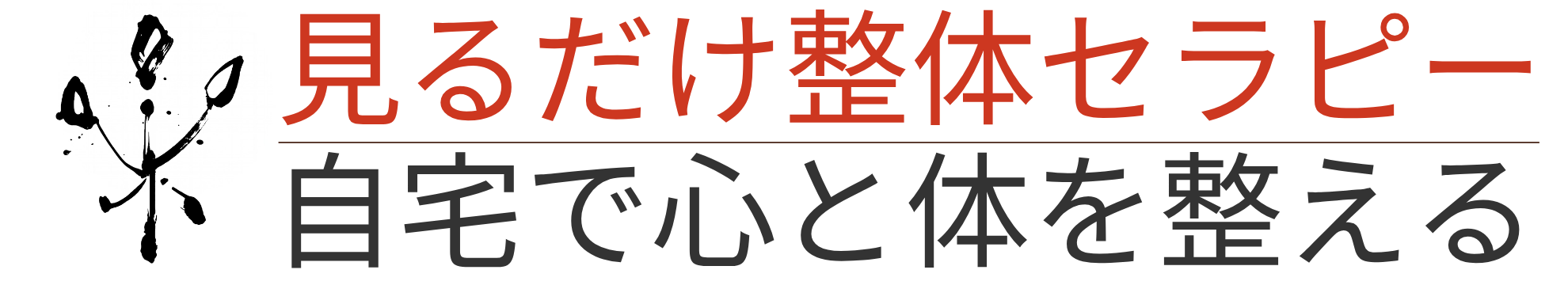 子供のための見るだけ整体セラピー